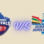 pretoria capitals vs durban super giants timeline