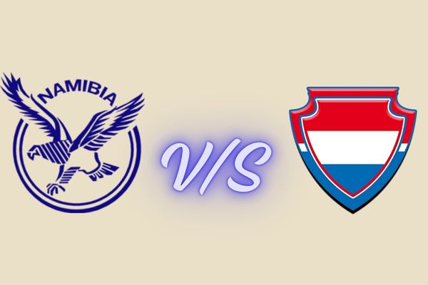 namibia national cricket team vs netherlands national cricket team timeline