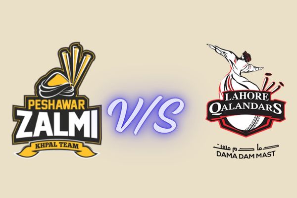 peshawar zalmi vs lahore qalandars timeline