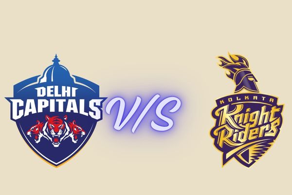 delhi capitals vs kolkata knight riders timeline